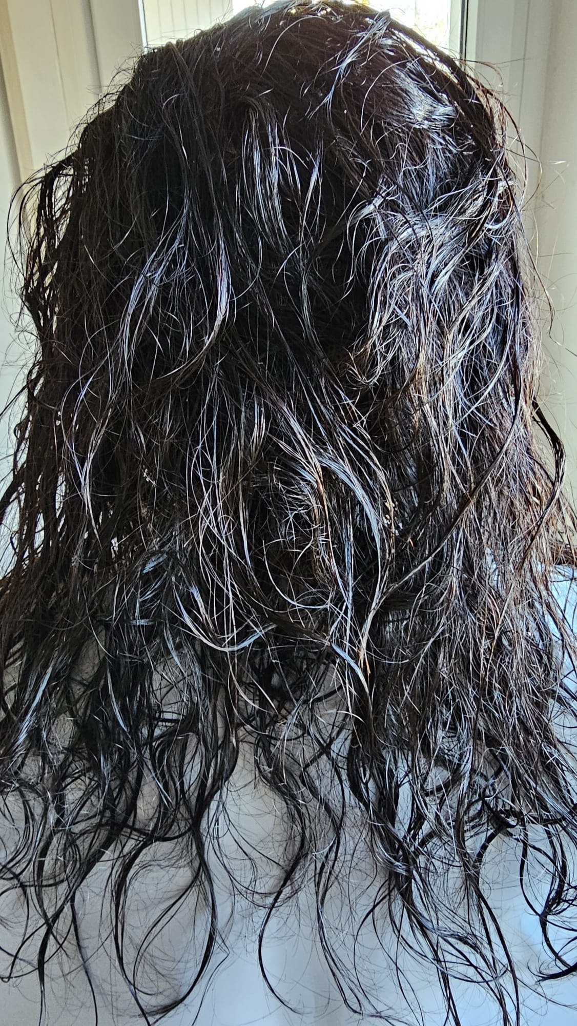 Keratin-Gl&auml;ttung Bielefeld Vorher